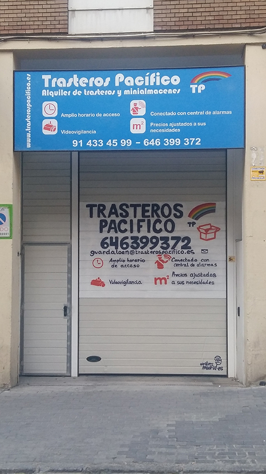 espacios de almacenamiento